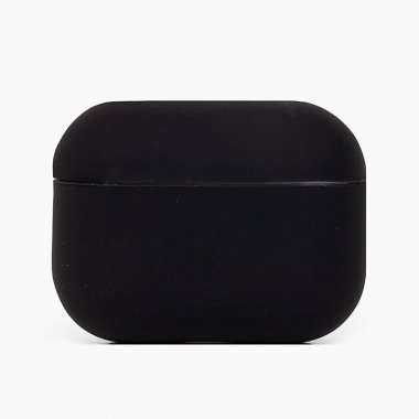 Чехол Soft touch для кейса Apple AirPods Pro (черный) — 1