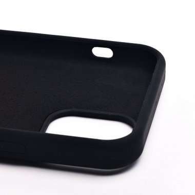 Чехол-накладка Soft Touch для Apple iPhone 12 mini (черная) — 3