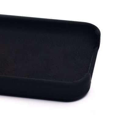 Чехол-накладка Soft Touch для Apple iPhone 12 mini (черная) — 2
