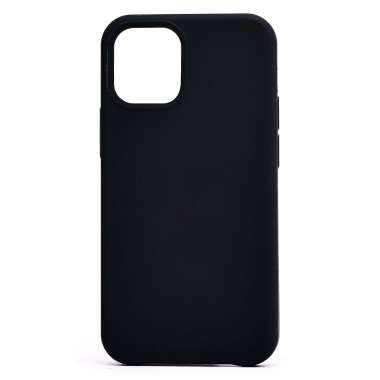 Чехол-накладка Soft Touch для Apple iPhone 12 mini (черная) — 1