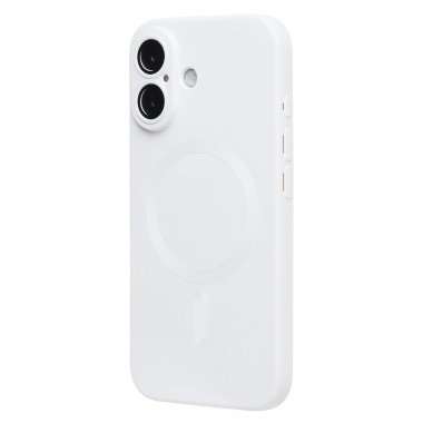 Чехол-накладка SafeMag для Apple iPhone 16 (белая) — 3