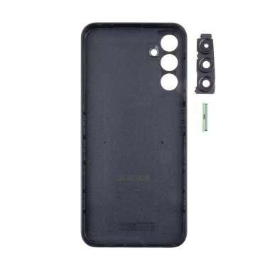 Задняя крышка для Samsung Galaxy A14 4G (A145F) (черная) премиум — 1