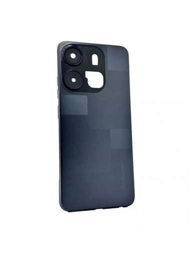 Задняя крышка для Tecno POP 7 (черная) &mdash; 3