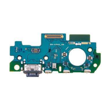 Шлейф для Samsung Galaxy A34 5G (A346B) плата на разъем зарядки/микрофон премиум — 2
