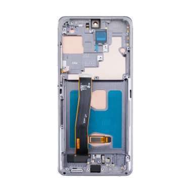 Дисплейный модуль с тачскрином для Samsung Galaxy S20 Ultra (G988B) (серый) (OLED) &mdash; 1