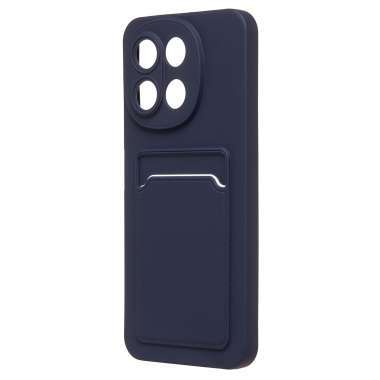 Чехол-накладка для Tecno Spark 30 5G (темно-синяя) — 4
