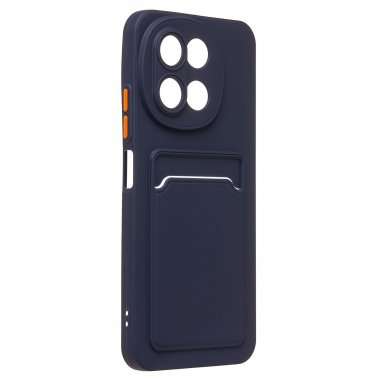 Чехол-накладка для Tecno Spark 30 5G (темно-синяя) — 3