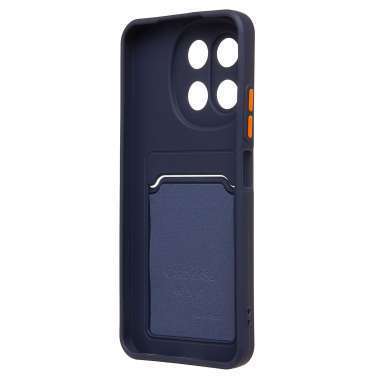 Чехол-накладка для Tecno Spark 30 5G (темно-синяя) — 2