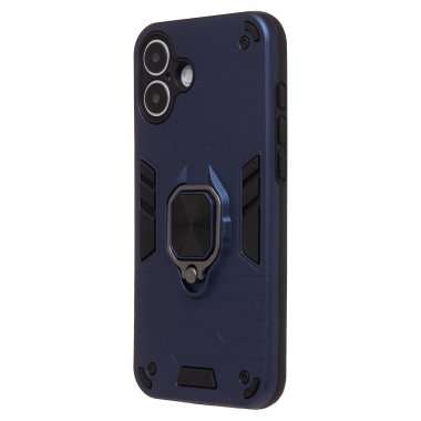 Чехол-накладка противоударный для Apple iPhone 16 Plus (синяя) — 5