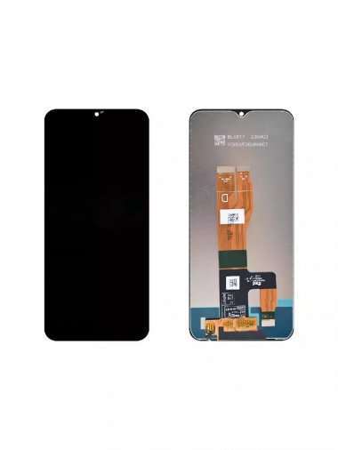Дисплейный модуль с тачскрином для Realme C30S (черный) (LCD) — 1