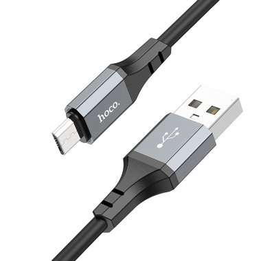 Кабель Hoco X86 Spear (USB - micro USB) 100см (черный) — 6