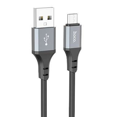 Кабель Hoco X86 Spear (USB - micro USB) 100см (черный) — 1