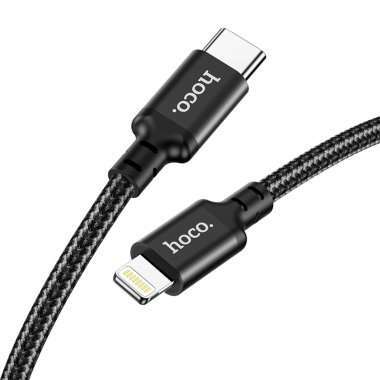 Кабель Hoco X14 (Type C - lightning) 100см (черный) — 7
