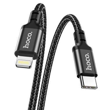Кабель Hoco X14 (Type C - lightning) 100см (черный) — 4