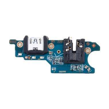 Шлейф для Realme C31 плата системный разъем/разъем гарнитуры/микрофон премиум — 1