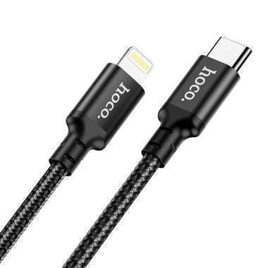 Кабель Hoco X14 (Type C - lightning) 200см 3A (черный) — 6