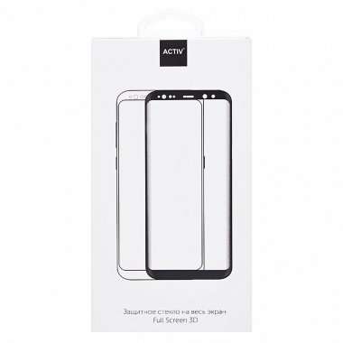 Защитное стекло Activ 3D для Xiaomi Mi Note 10 Pro (черное) — 4