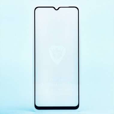 Защитное стекло для Xiaomi Poco C40 (полное покрытие) (черное) — 1